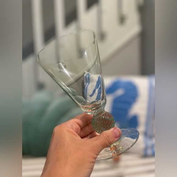 Set Of 2 Southern Living At Home Tango Water Iced Tea Goblets Multicolor Glass - Picture 13 of 16